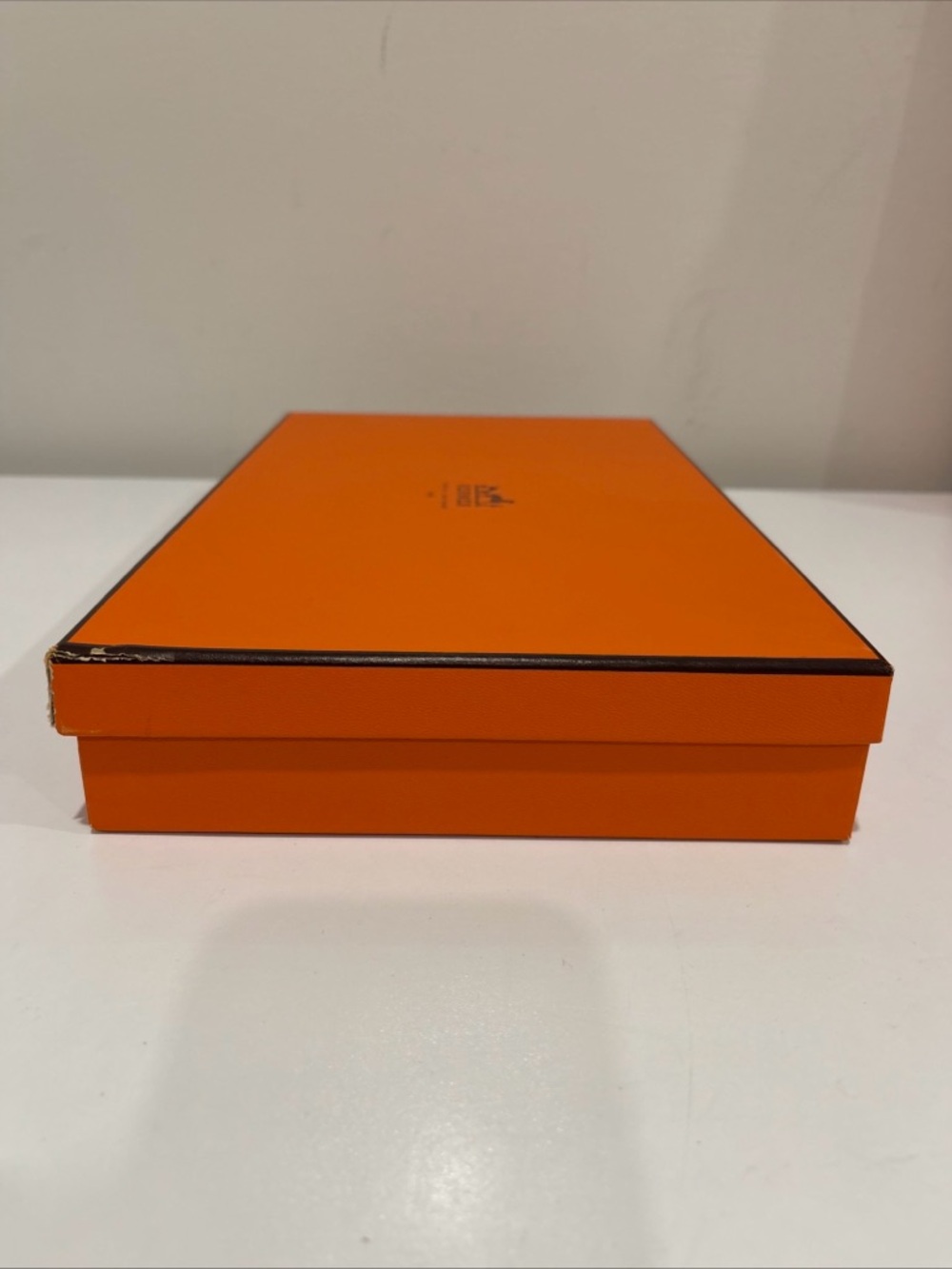 Authentic Hermes Empty Box 13.75” X 8.25” X 2” And Shopping Bag - Picture 3 of 13